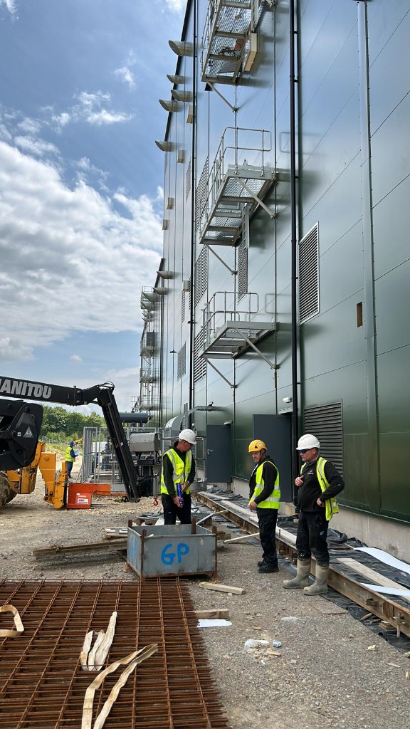 NEC Ltd engineers on site at Navara Mill