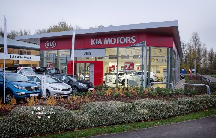 Bells Kia Car Showroom, Northampton